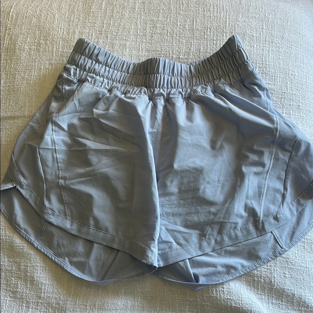 lululemon athletica Light Blue Athletic Shorts